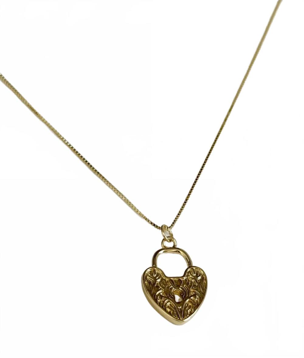 NEW TRAMPS+THIEVES women's since i've been loving you necklace in gold